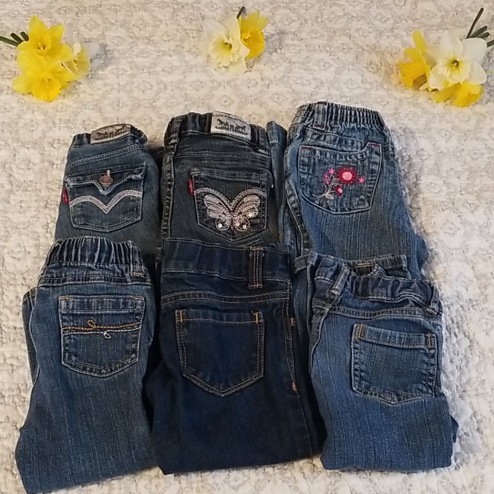 Toddler Girl's 2T Jeans Bundle